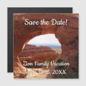 Carte Magnétique Arche de partition au Parc national des Arches (Devant / Derrière)