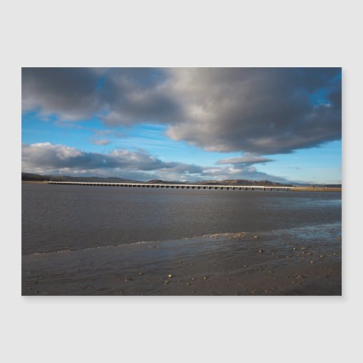 Carte Magnétique Arnside Cumbria Angleterre (Devant)