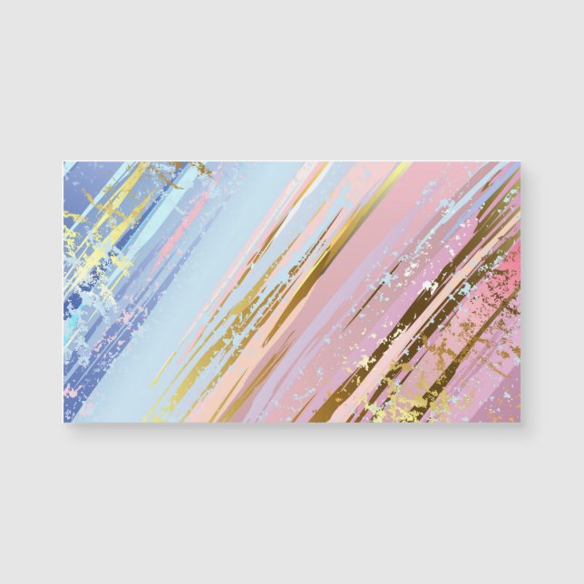 Carte Magnétique Arrière - plan rose texturé (Devant)