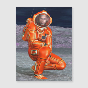 Carte Magnétique Astronaute
