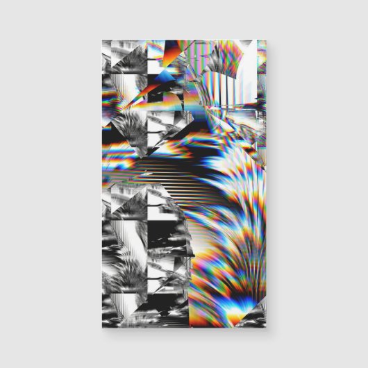 Carte Magnétique Attaque arc-en-ciel (Devant)