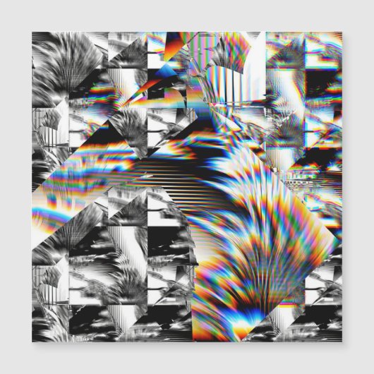 Carte Magnétique Attaque arc-en-ciel (Devant)