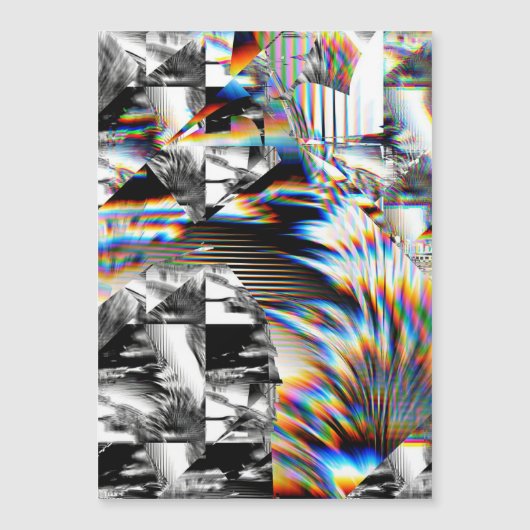 Carte Magnétique Attaque arc-en-ciel (Devant)