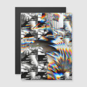 Carte Magnétique Attaque arc-en-ciel (Devant / Derrière)