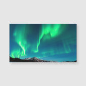 Carte magnétique Aurora Borealis (Devant)