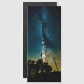 Carte Magnétique Aux étoiles (Devant / Derrière)