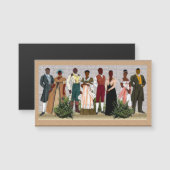 Carte Magnétique Bagues de liberté 1712 (Devant / Derrière)