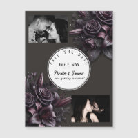 Baie Violet & Noir Lily Rose Floral Sauver Date