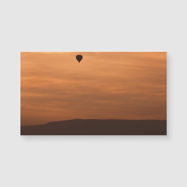Carte Magnétique Ballon à air chaud (Devant)