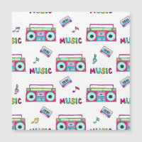 Bande enregistreuse rétro sans couture