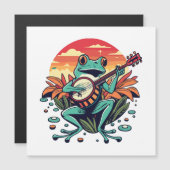 Carte Magnétique Banjo Frog (Devant / Derrière)