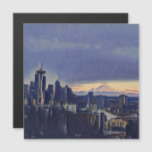 Carte Magnétique Belle Seattle (Devant / Derrière)