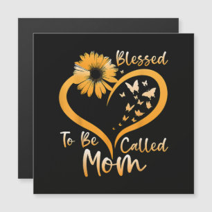 Carte Magnétique Bénie d'être appelée maman