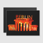 Carte Magnétique Berlin (Devant / Derrière)