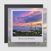 Carte magnétique Bermudes Breeze (Devant / Derrière)