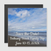 Carte Magnétique Bethany Beach I (Devant / Derrière)