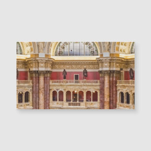 Carte Magnétique Bibliothèque du Congrès