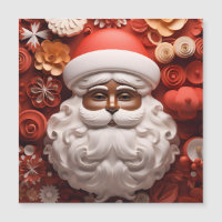 Black Santa Claus Melanin Kris Kringle Xmas Bruh