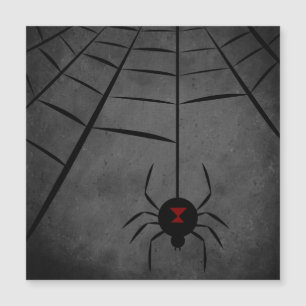 Carte Magnétique Black Widow Web