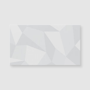 Carte Magnétique Blanc, simple, moderne, urbain, cool, motif tendan