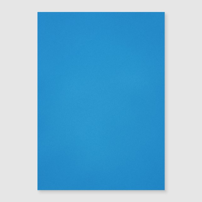 Carte Magnétique Bleu cérulean clair avec texture granuleuse (Devant)