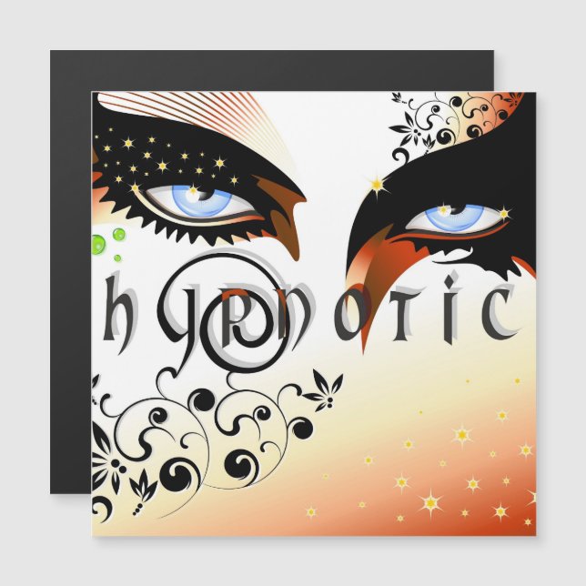 Carte Magnétique Blue Eyes Mode maquiller (Devant / Derrière)