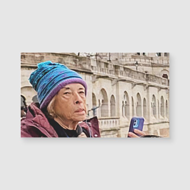 Carte Magnétique bombe photo (Devant)