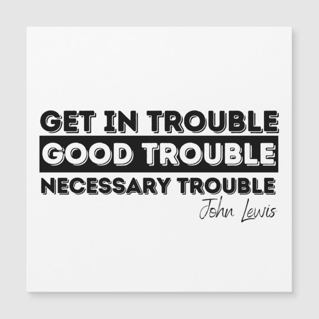 Carte Magnétique bon problème john lewis (Devant)