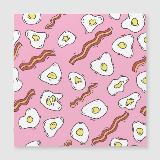 Carte Magnétique Bonanza petit-déjeuner : Plaisirs du dessin animé (Devant)