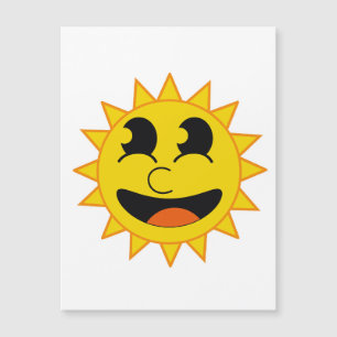 Carte Magnétique Bonjour Soleil