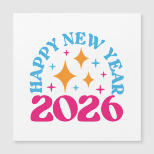 Carte Magnétique Bonne année 2026-73950