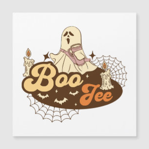 Carte Magnétique Boo-Jee Ghost Halloween drôle