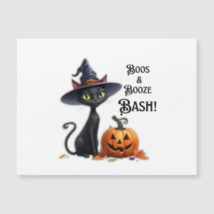 Carte Magnétique Boos & Booze Bash!