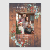 Carte magnétique Botanique Rustique Cherry Wood Ho (Devant)