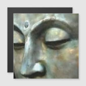 Carte magnétique Bouddha (Devant / Derrière)