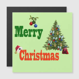 Carte Magnétique Boules De Pelouse Arbre De Noël Et Stocker,