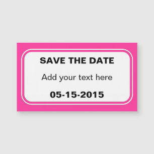 Carte Magnétique Bouton rectangle blanc + votre dossier. & idées