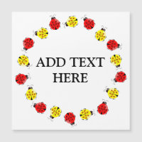 Boutons De Cartoon Mignons En Rouge Et Jaune