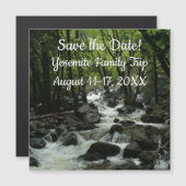 Carte Magnétique Bridalveil Creek à Yosemite National Park (Devant / Derrière)