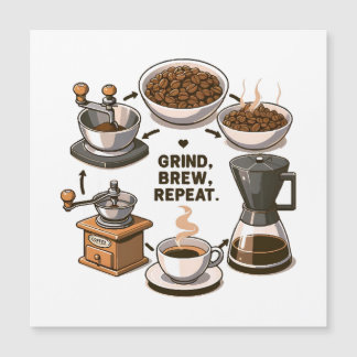 Carte Magnétique Broyer Infuser Répéter