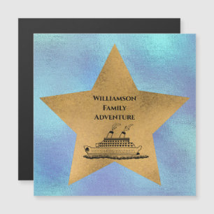 Carte Magnétique Cabine Porte Gold Star Family Cruise Ship