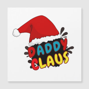 Carte Magnétique Cadeau du Père Noël