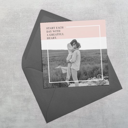 Carte Magnétique Cadeau mignon de famille rose pastel de photo mode