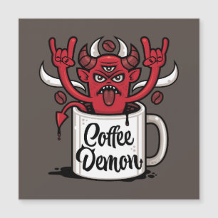 Carte Magnétique Café Demon