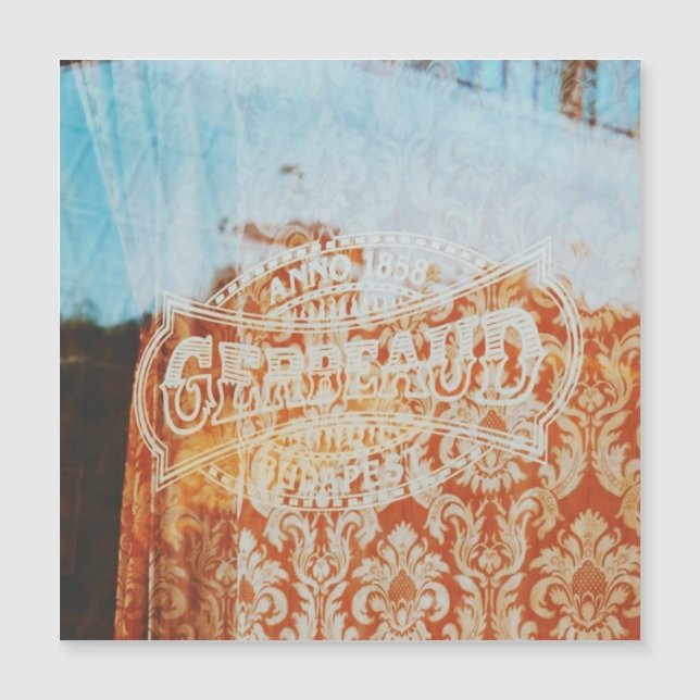 Carte Magnétique Cafe Garbeaud - Budapest (Devant)