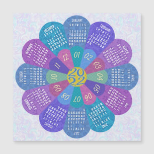 Carte Magnétique Calendrier 2022 (Voir la description pour la nouve