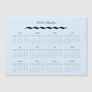 Carte Magnétique Calendrier 2024