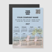 Carte Magnétique calendrier 2027 (Devant / Derrière)