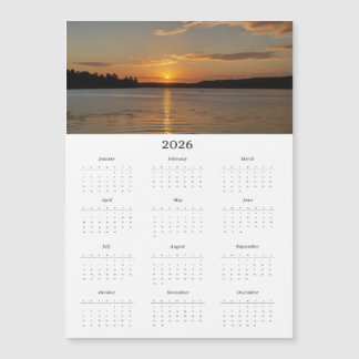 Carte Magnétique Calendrier avec Photo | Calendrier Magnétique de l