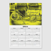 Carte Magnétique Calendrier Bywater Bicycle 2024 (Devant)